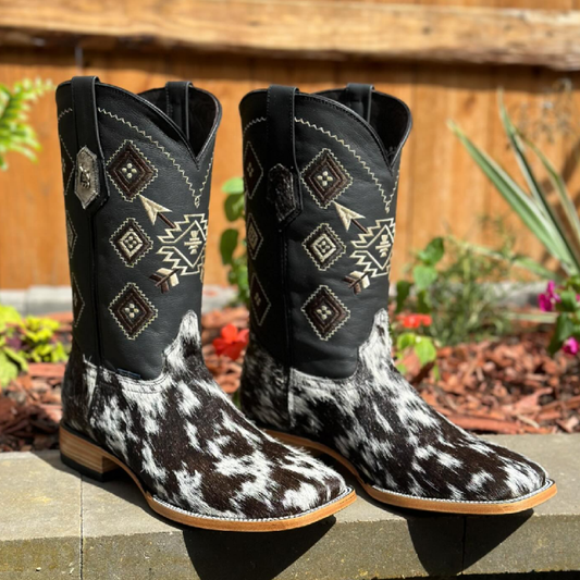 Men's Cow Hair Boots