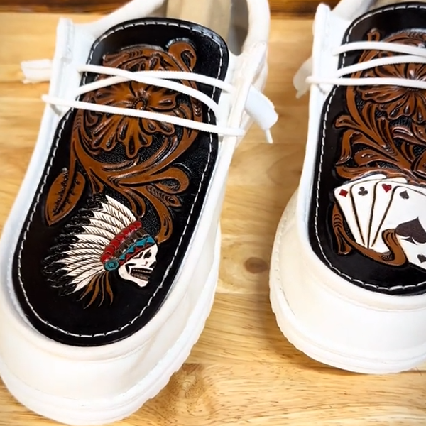 Tribal Ace Handmade Casual Shoes