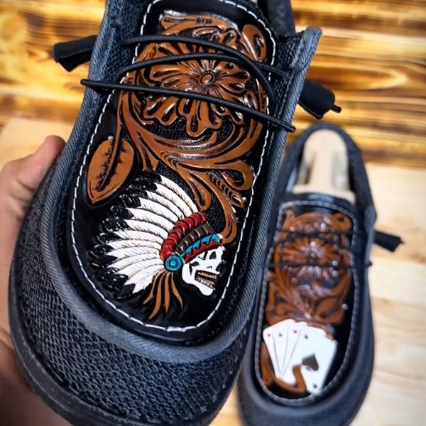 Tribal Ace Handmade Casual Shoes