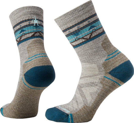 Smartwool Hike Light Cushion Zig Zag Valley Mid Crew Socks - Men's