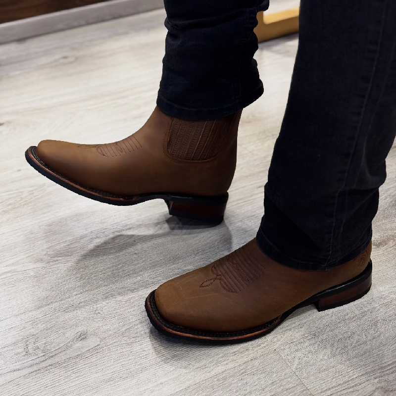 Vintage Embroidered Cowboy Boots