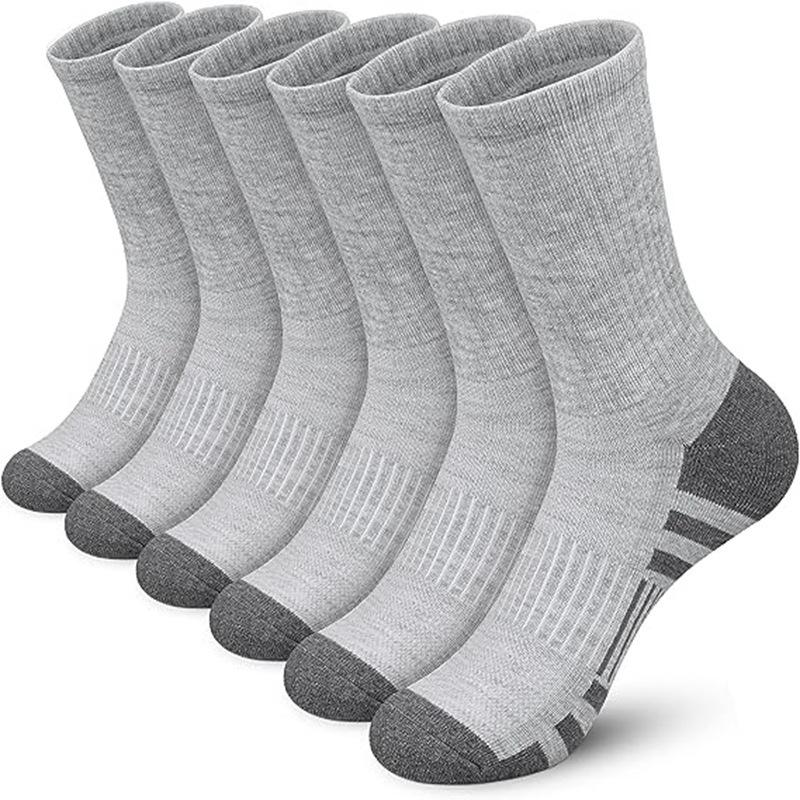 Men's Custom Cotton Crew Sports Socks