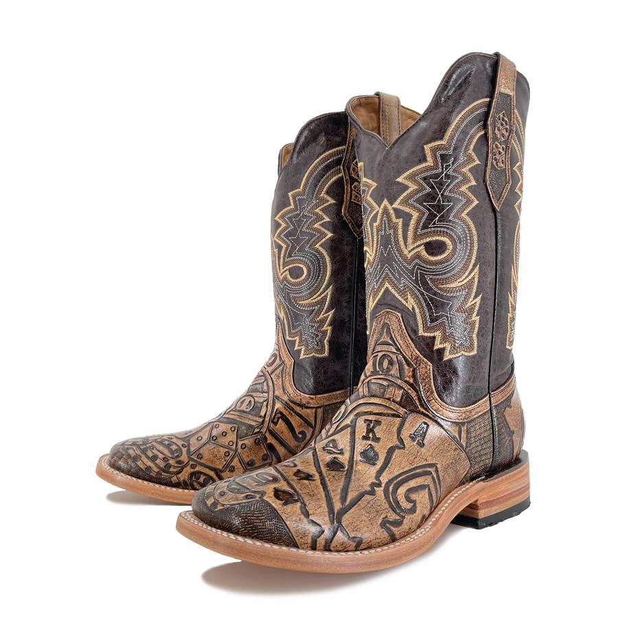 Royal Flush Rustic Cowboy Boots