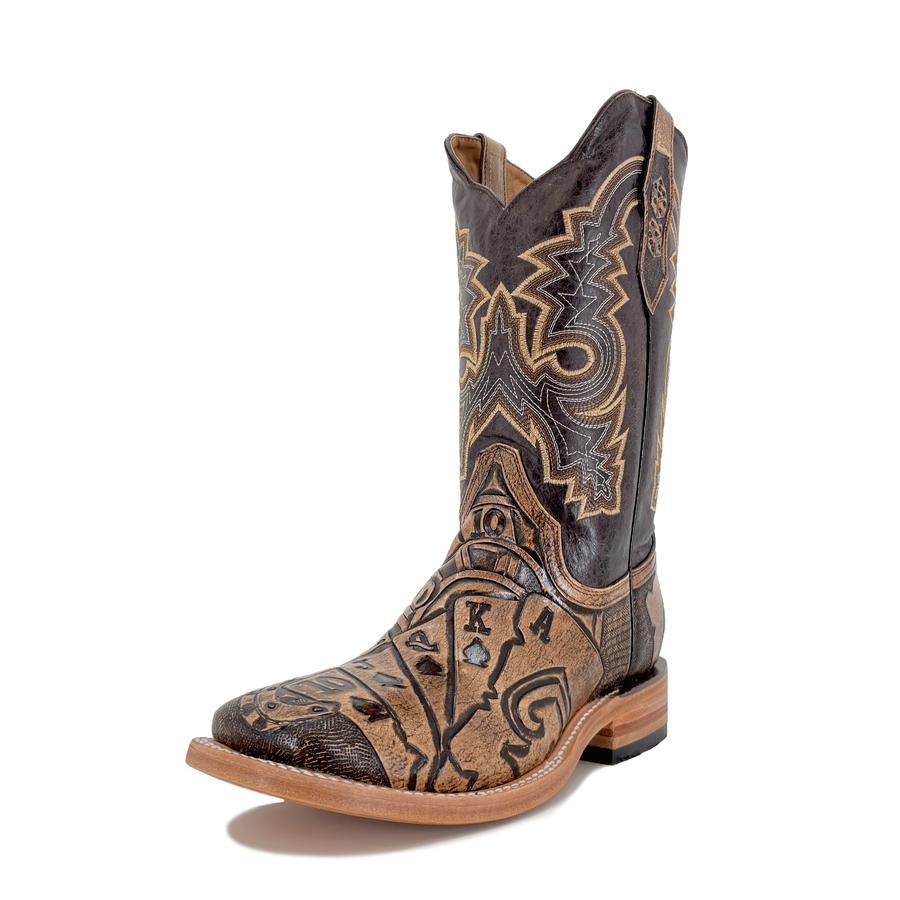 Royal Flush Rustic Cowboy Boots