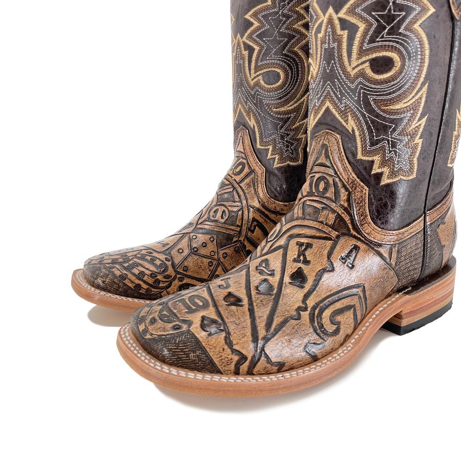 Royal Flush Rustic Cowboy Boots