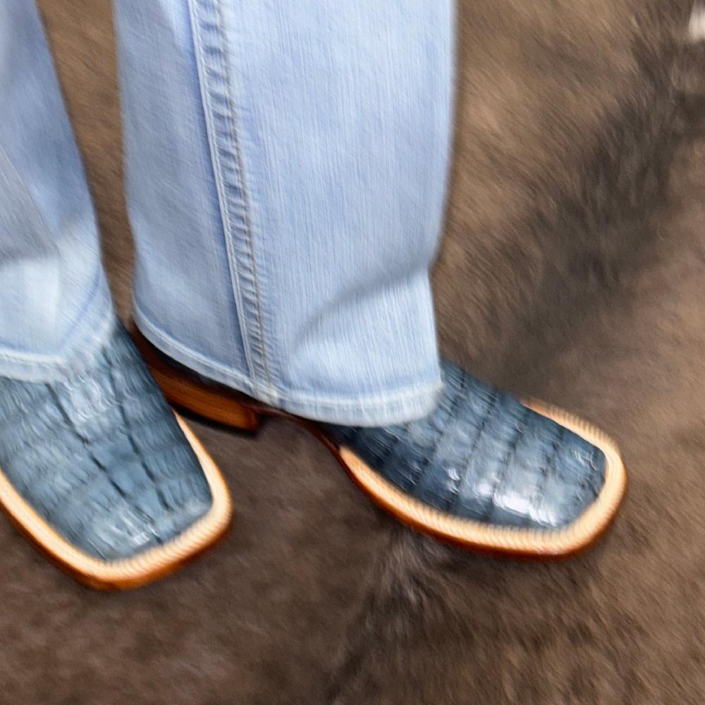 Caiman Tail-Blue Jean