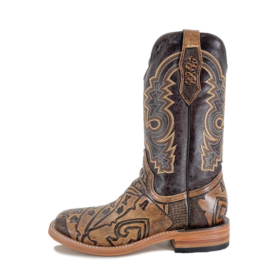 Royal Flush Rustic Cowboy Boots